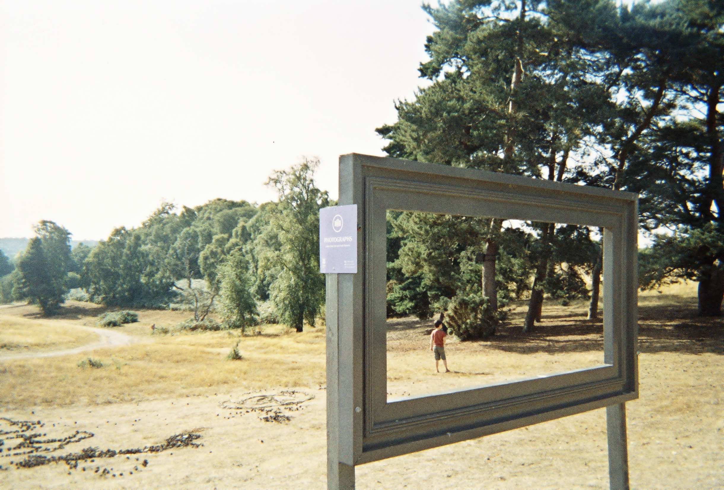 scan photo disposable framed child at sutton hoo